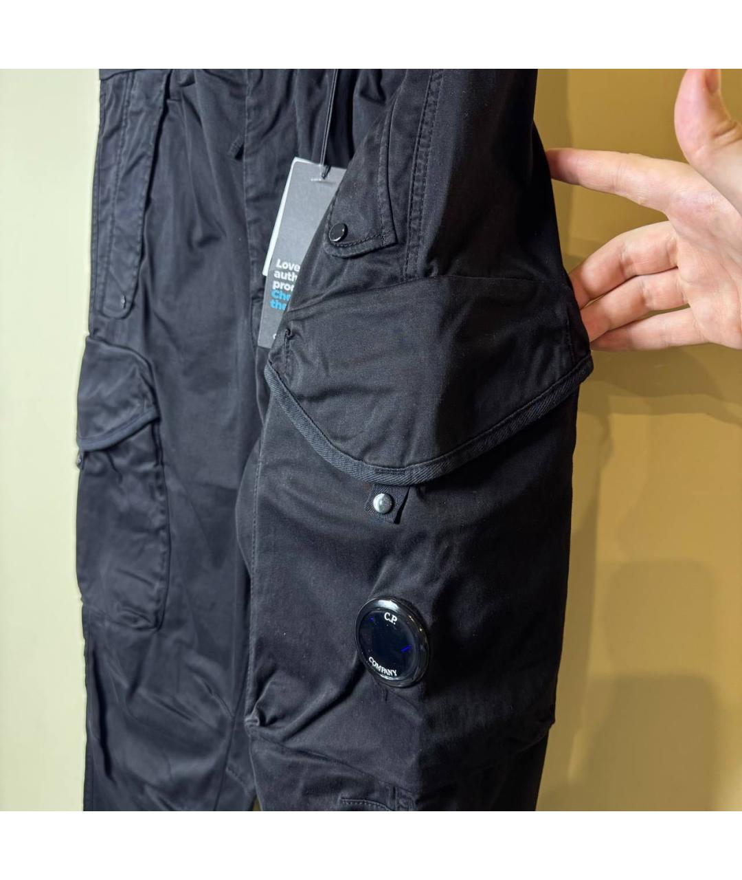 CP COMPANY Черные классические брюки, фото 5