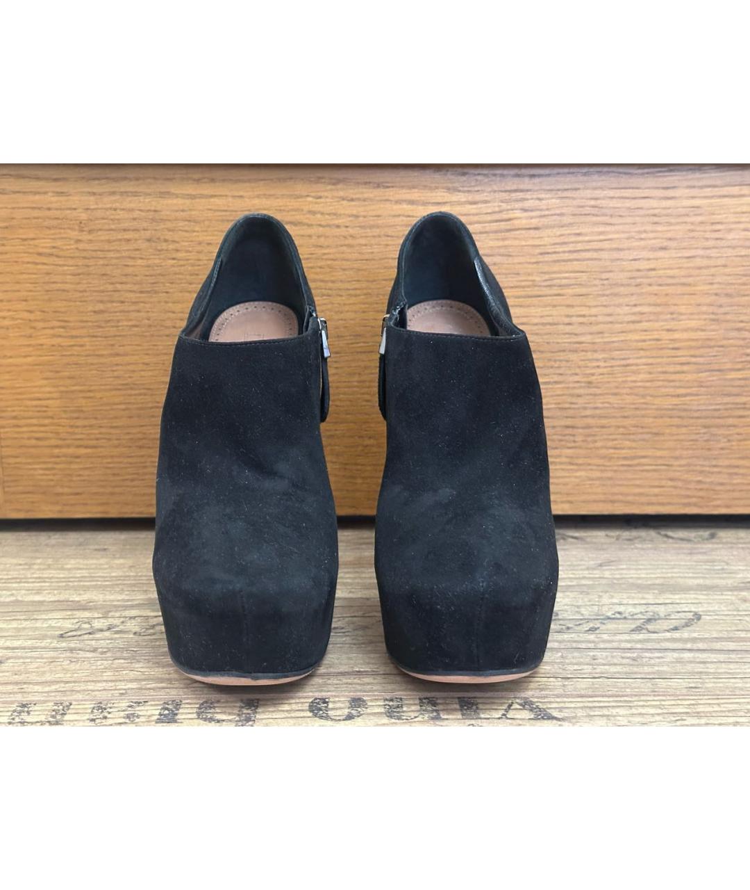 ALAIA Черные замшевые ботильоны, фото 2