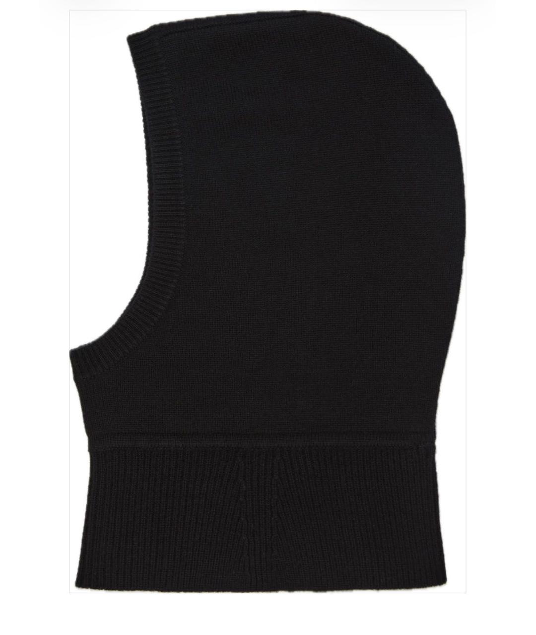 12 STOREEZ Черный шерстяной капюшон, фото 1