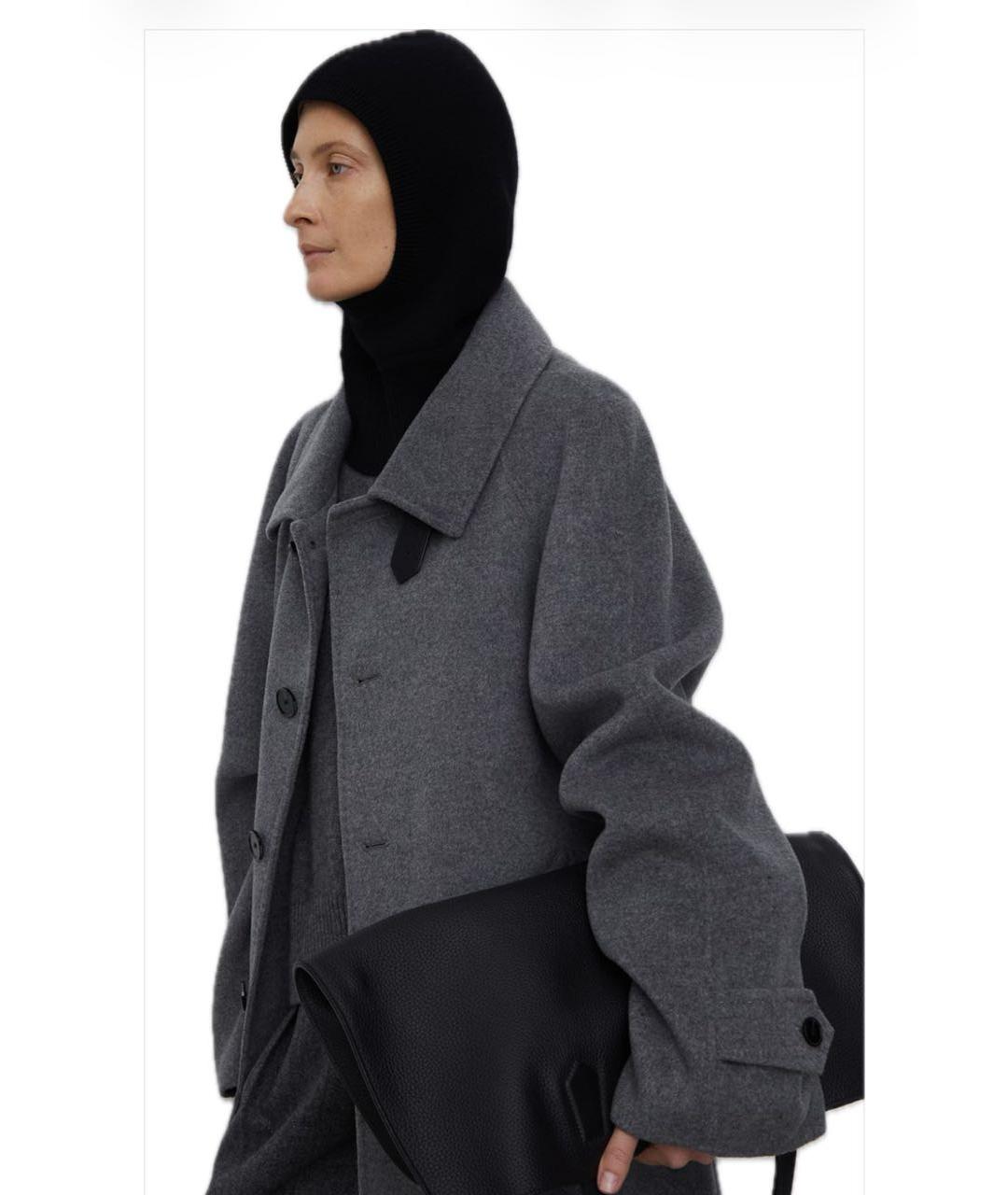 12 STOREEZ Черный шерстяной капюшон, фото 3