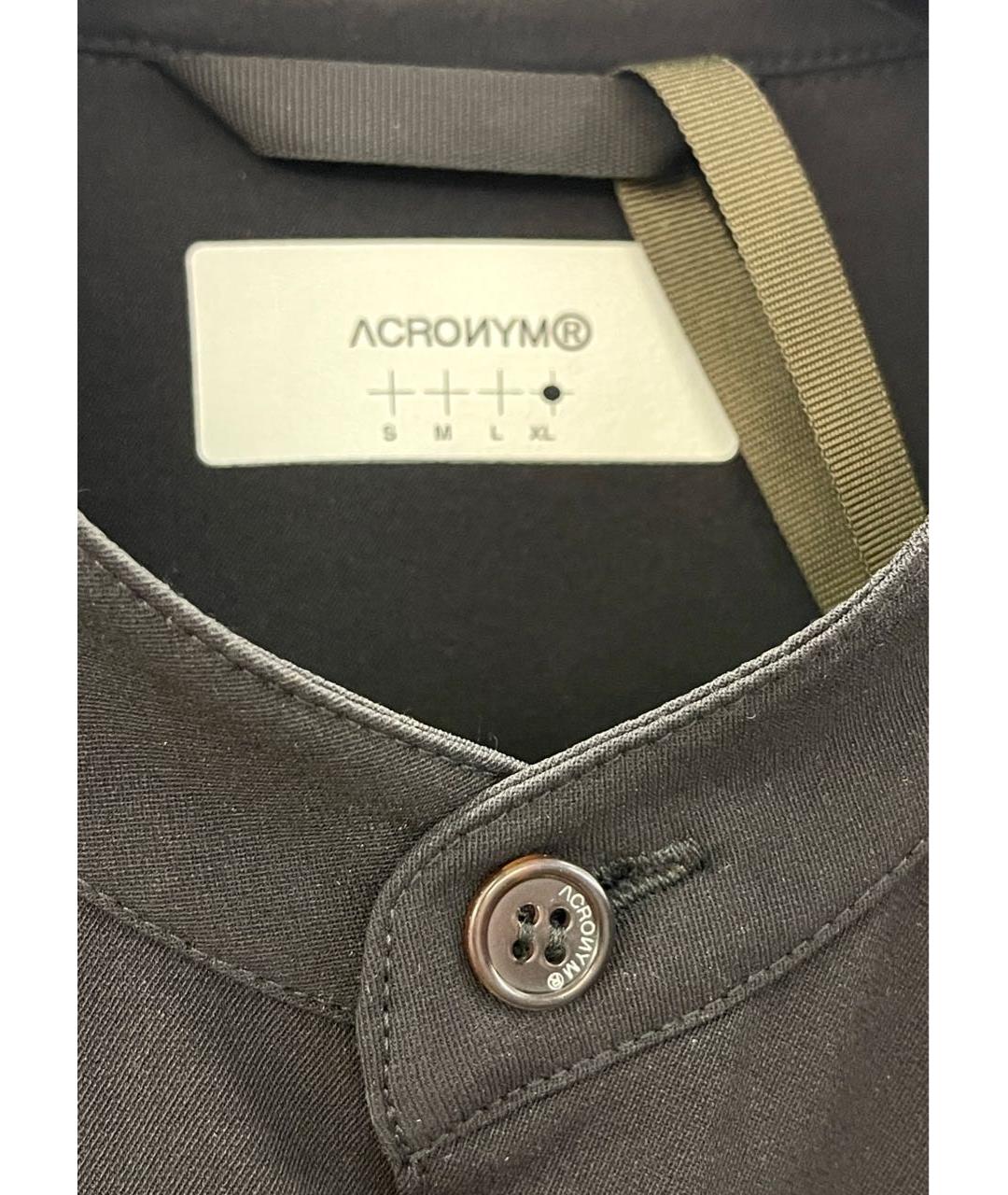 ACRONYM® Черная кэжуал рубашка, фото 3