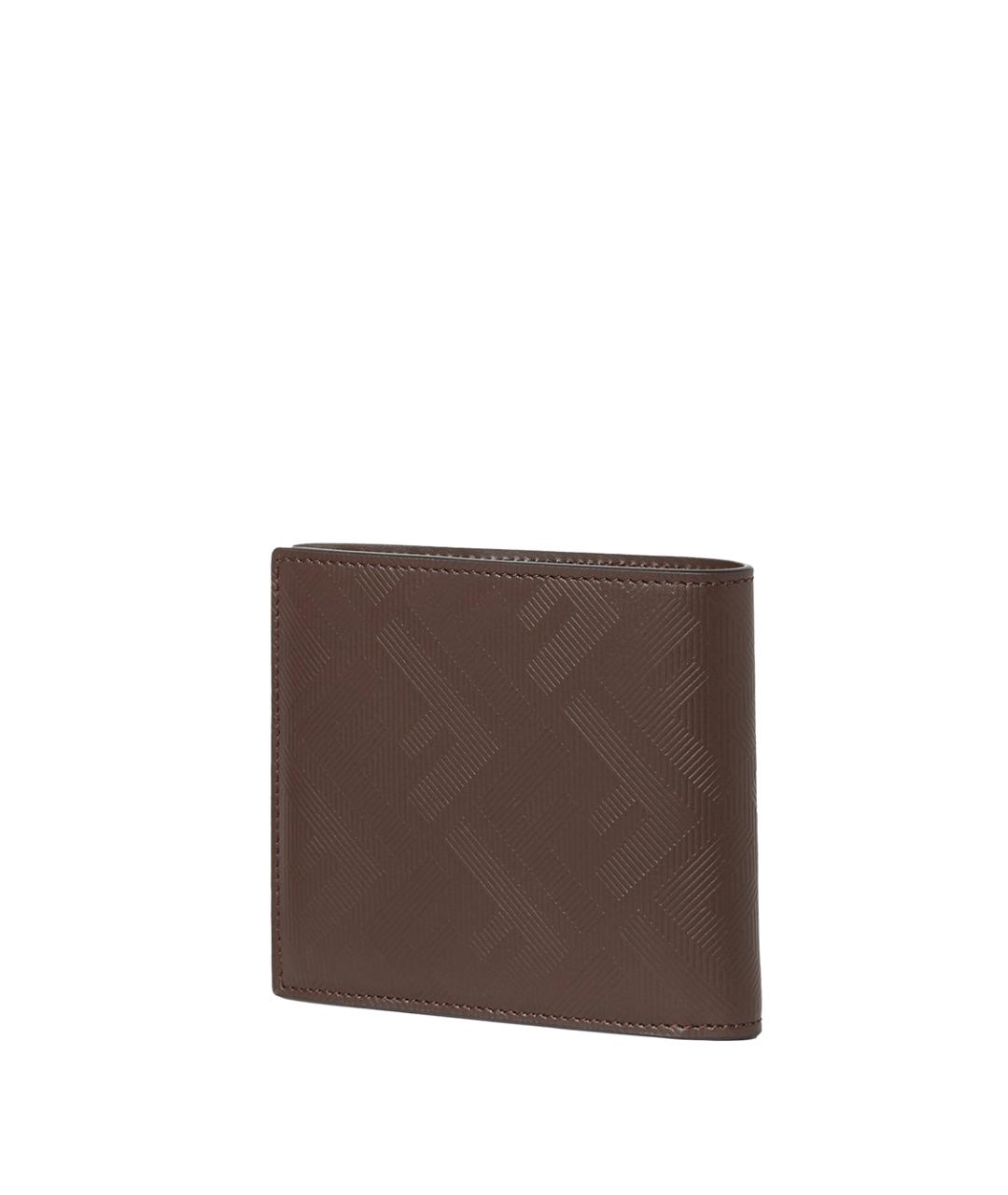 FENDI Коричневый кожаный кошелек, фото 2