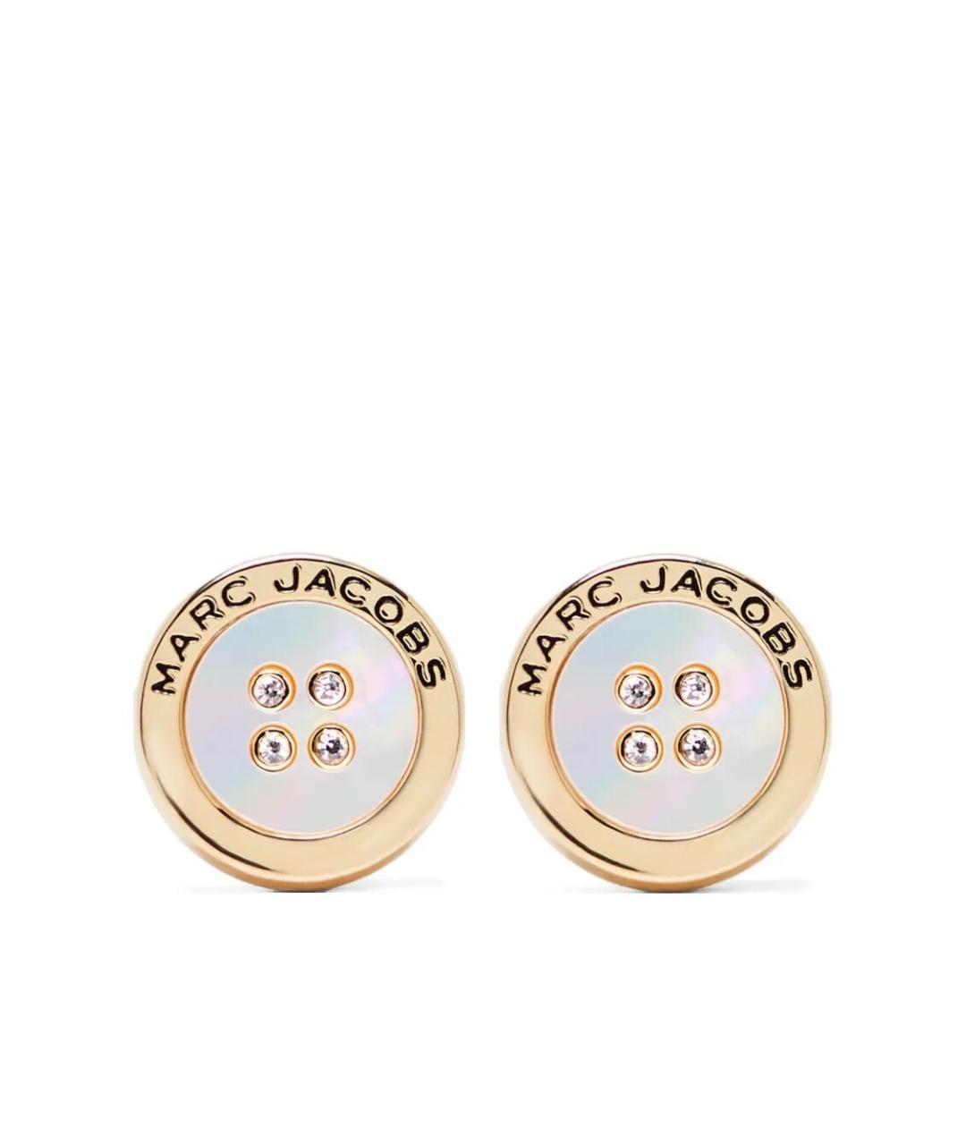 MARC JACOBS Золотые латунные серьги, фото 1