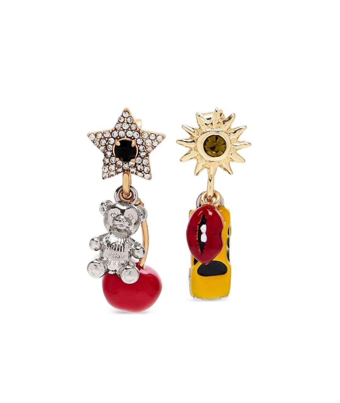 MARC JACOBS Мульти латунные серьги, фото 1