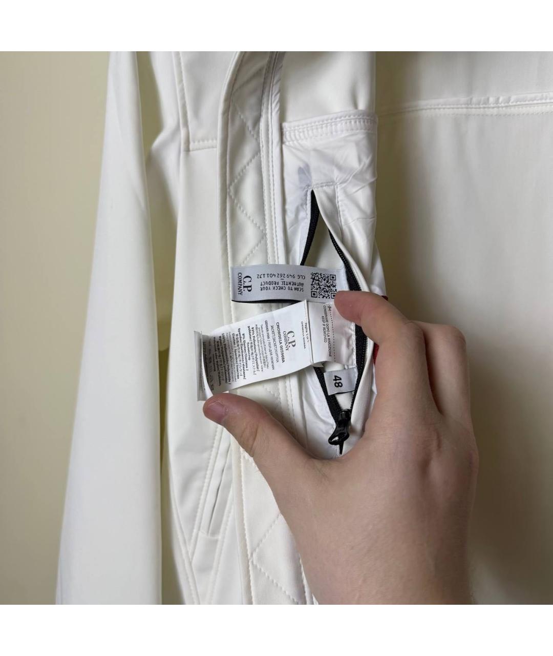 CP COMPANY Белая куртка, фото 4