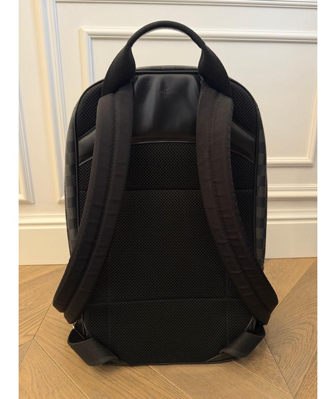 LOUIS VUITTON Антрацитовый рюкзак, фото 2