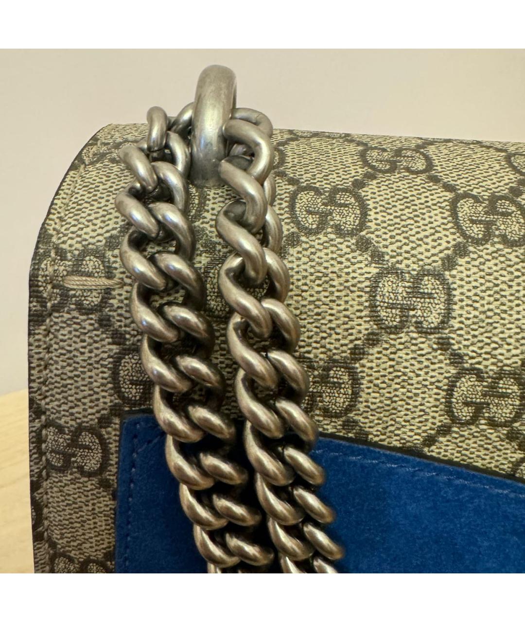 GUCCI Коричневая сумка через плечо, фото 7