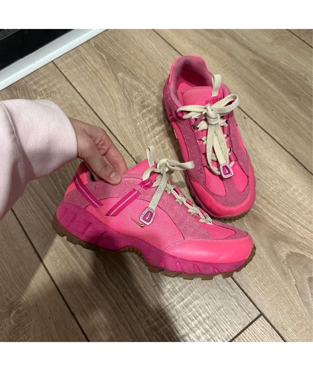 JACQUEMUS Розовые кроссовки, фото 9