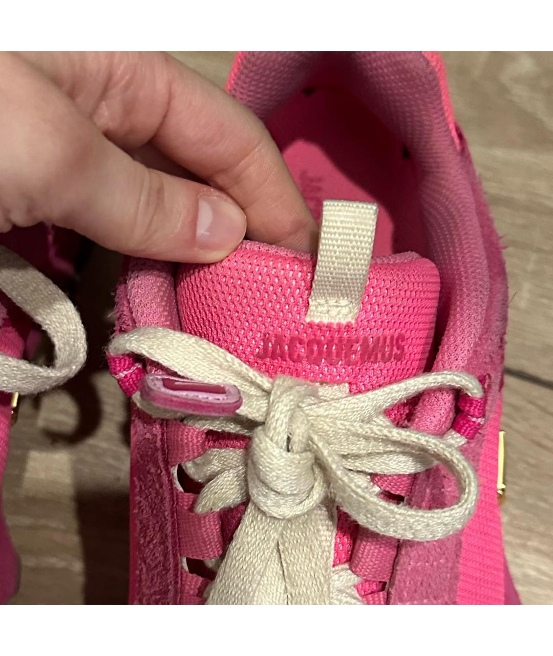 JACQUEMUS Розовые кроссовки, фото 6