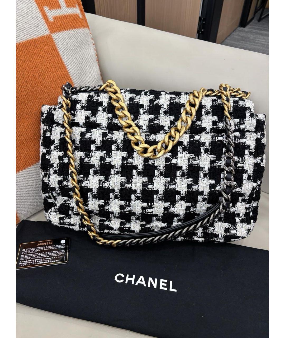 CHANEL Черная сумка через плечо, фото 4
