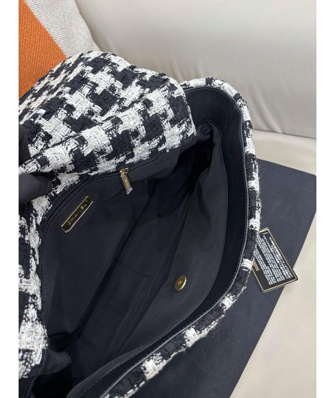 CHANEL Черная сумка через плечо, фото 7