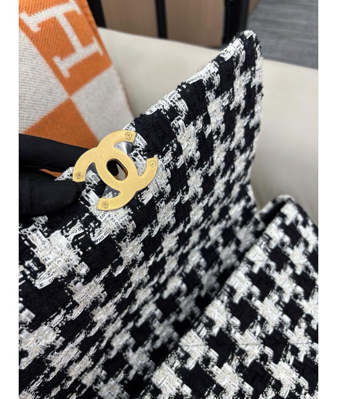 CHANEL Черная сумка через плечо, фото 6