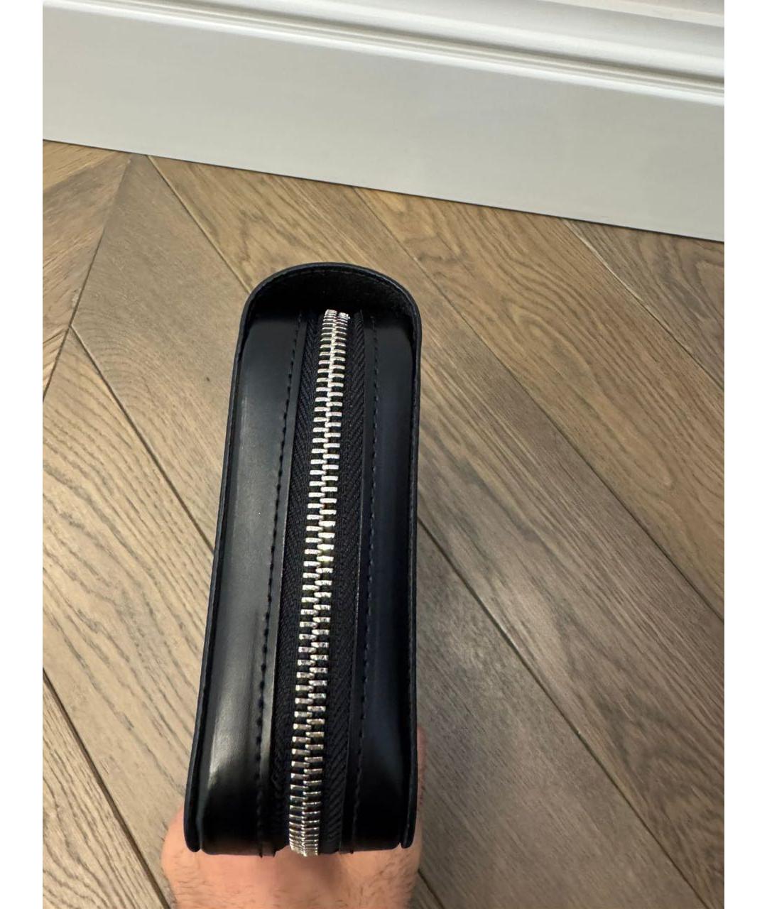 LOUIS VUITTON Антрацитовый кошелек, фото 3