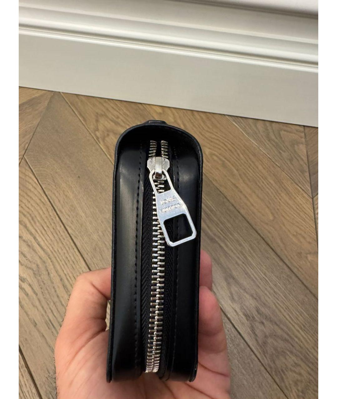 LOUIS VUITTON Антрацитовый кошелек, фото 4