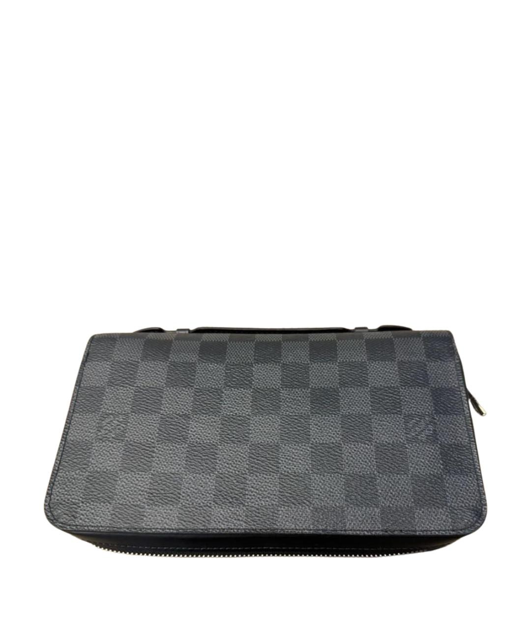 LOUIS VUITTON Антрацитовый кошелек, фото 1