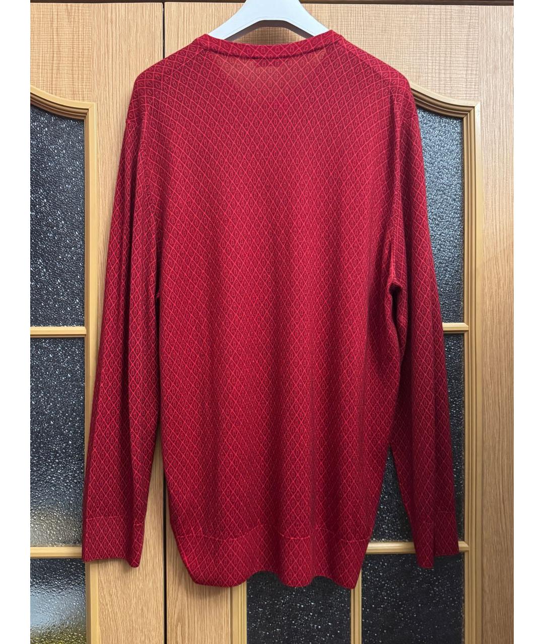 ZILLI Красный кашемировый джемпер / свитер, фото 2