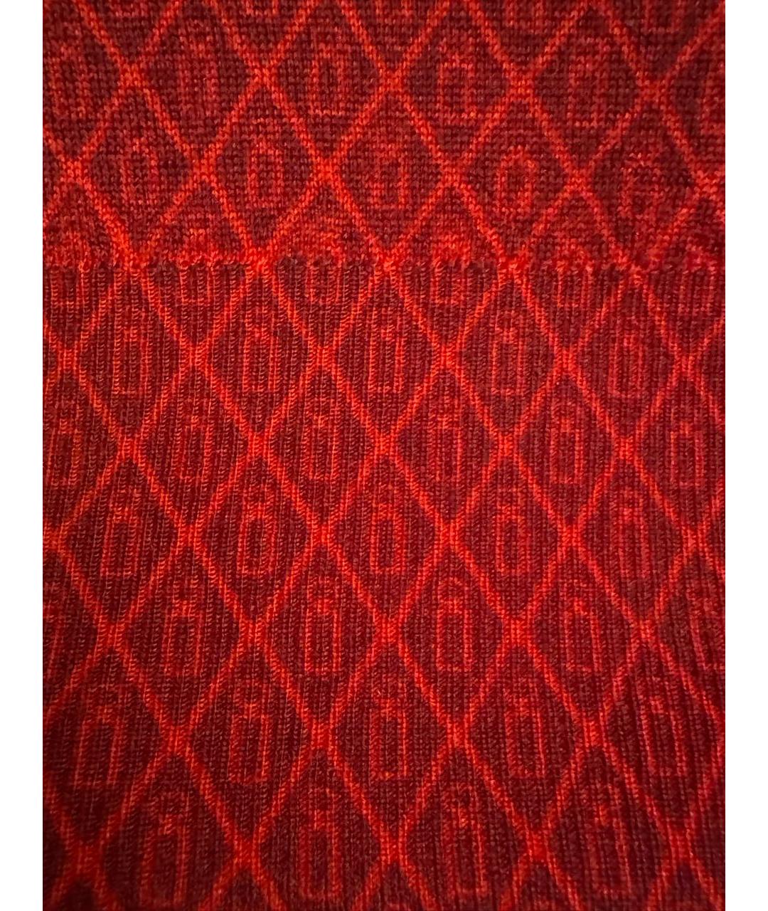 ZILLI Красный кашемировый джемпер / свитер, фото 7
