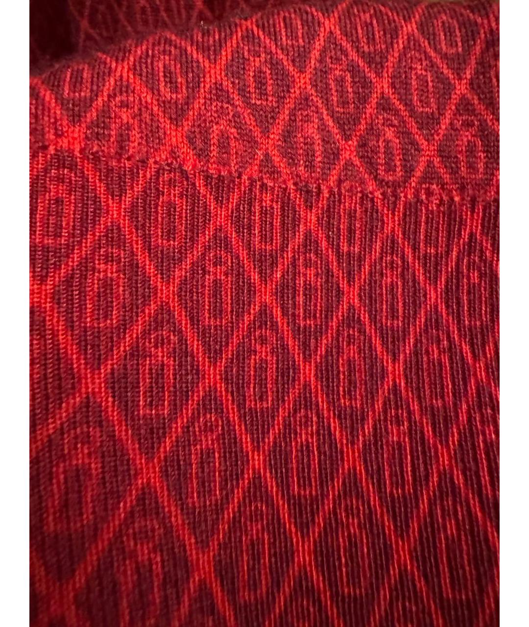 ZILLI Красный кашемировый джемпер / свитер, фото 4