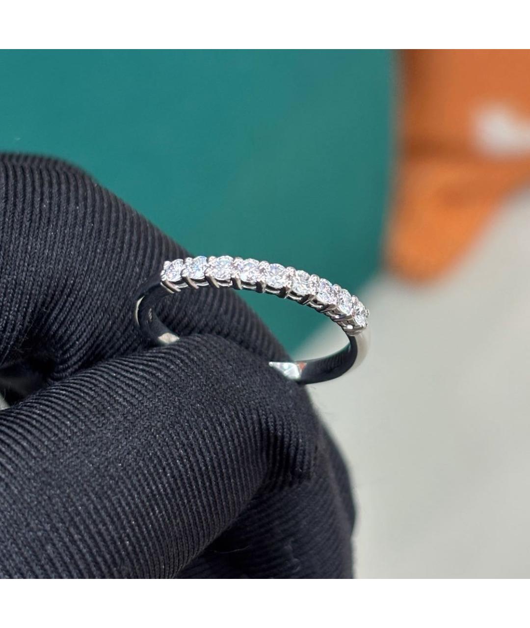 TIFFANY&CO Белое платиновое кольцо, фото 3