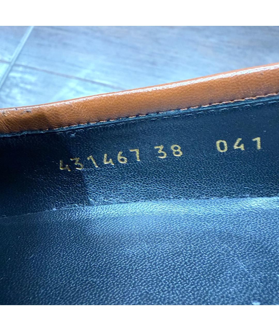 GUCCI Мульти текстильные лоферы, фото 6