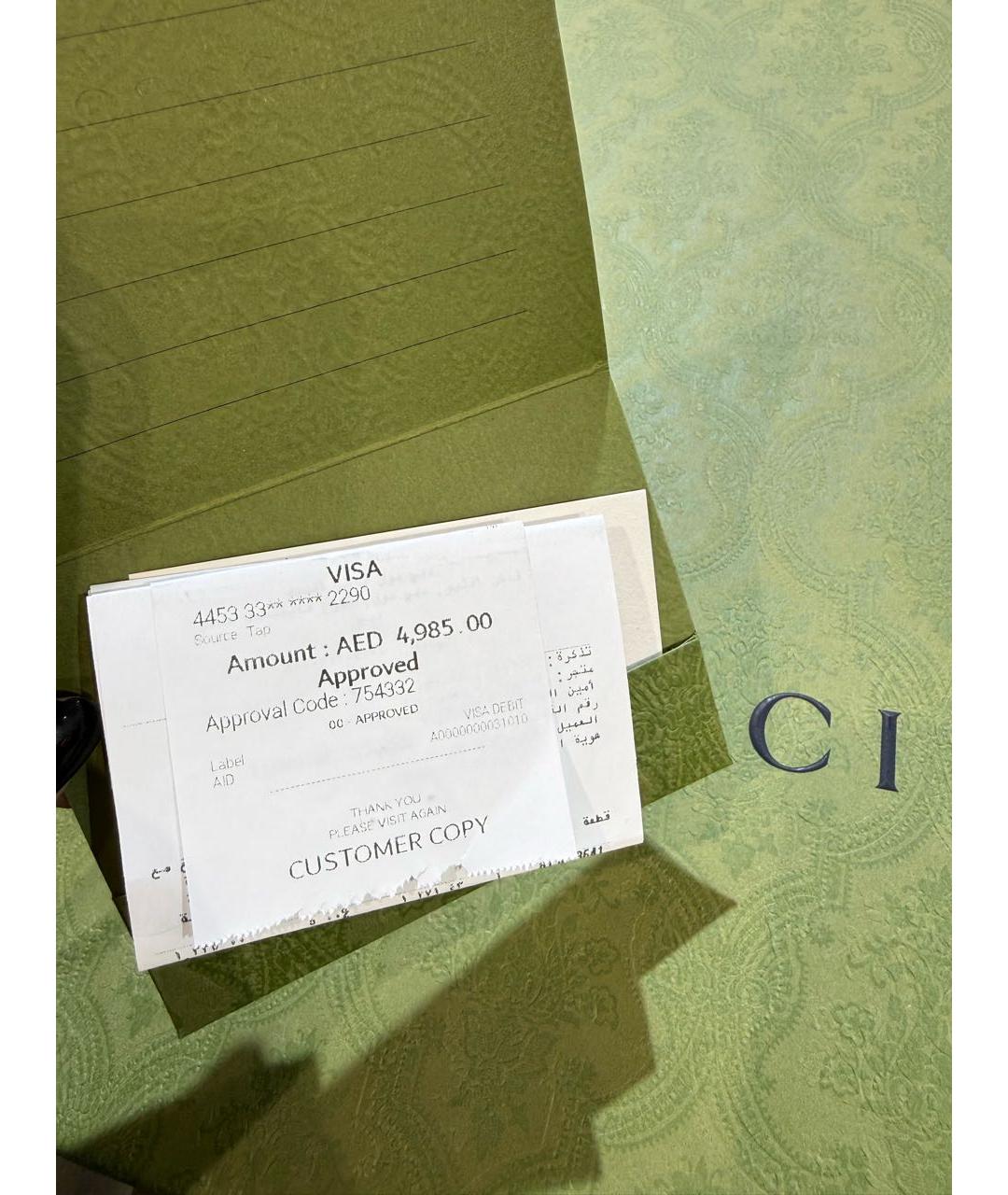 GUCCI Черные текстильные кроссовки, фото 7