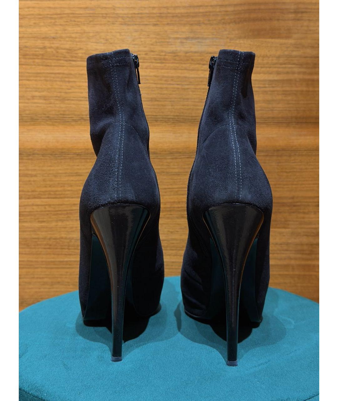 MISSONI Черные замшевые ботильоны, фото 4