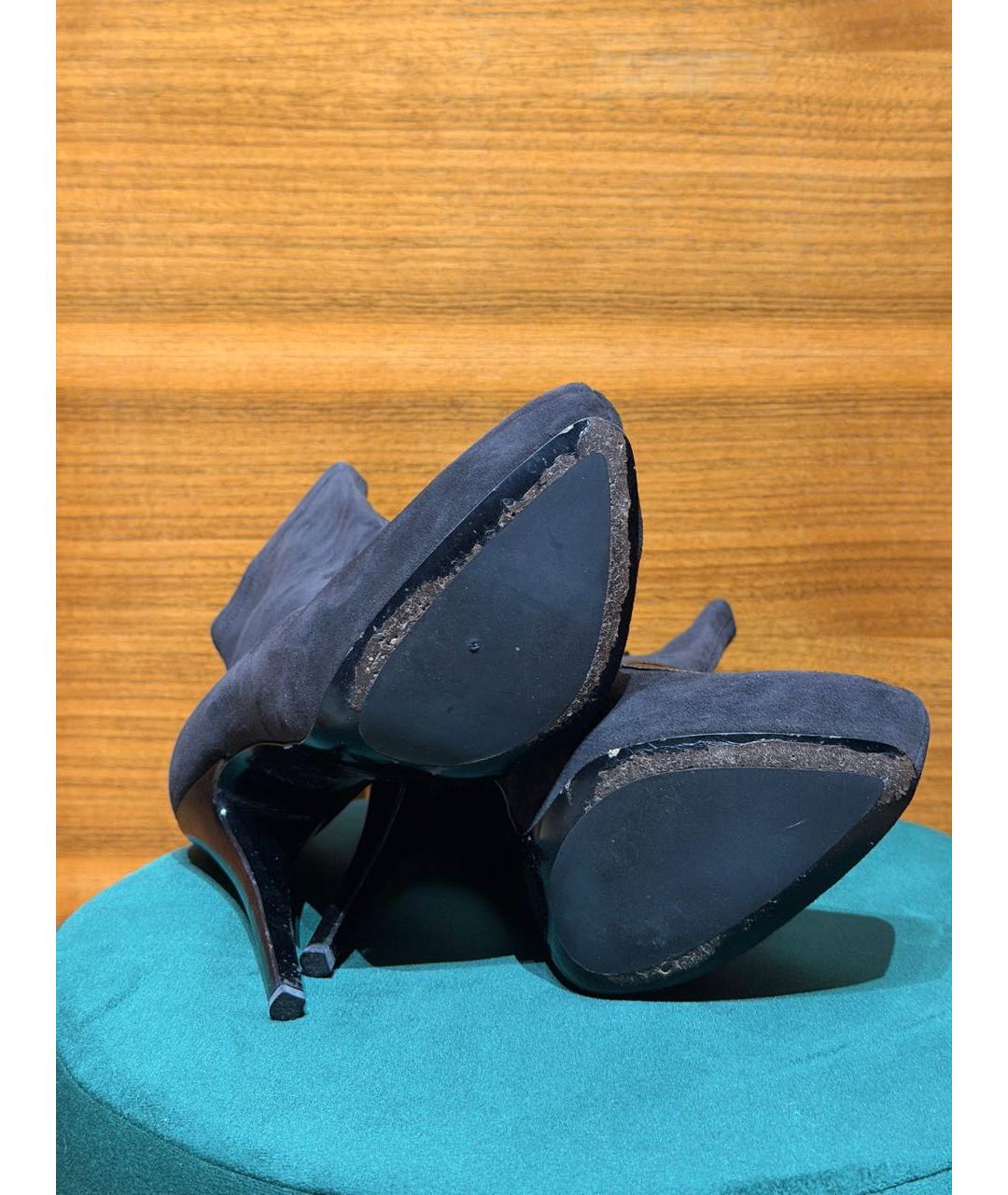 MISSONI Черные замшевые ботильоны, фото 6