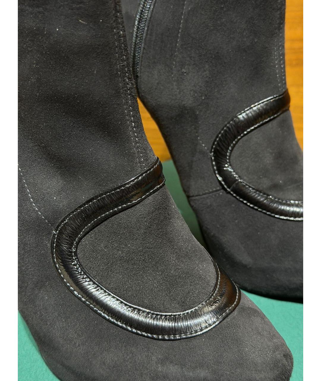 MISSONI Черные замшевые ботильоны, фото 5
