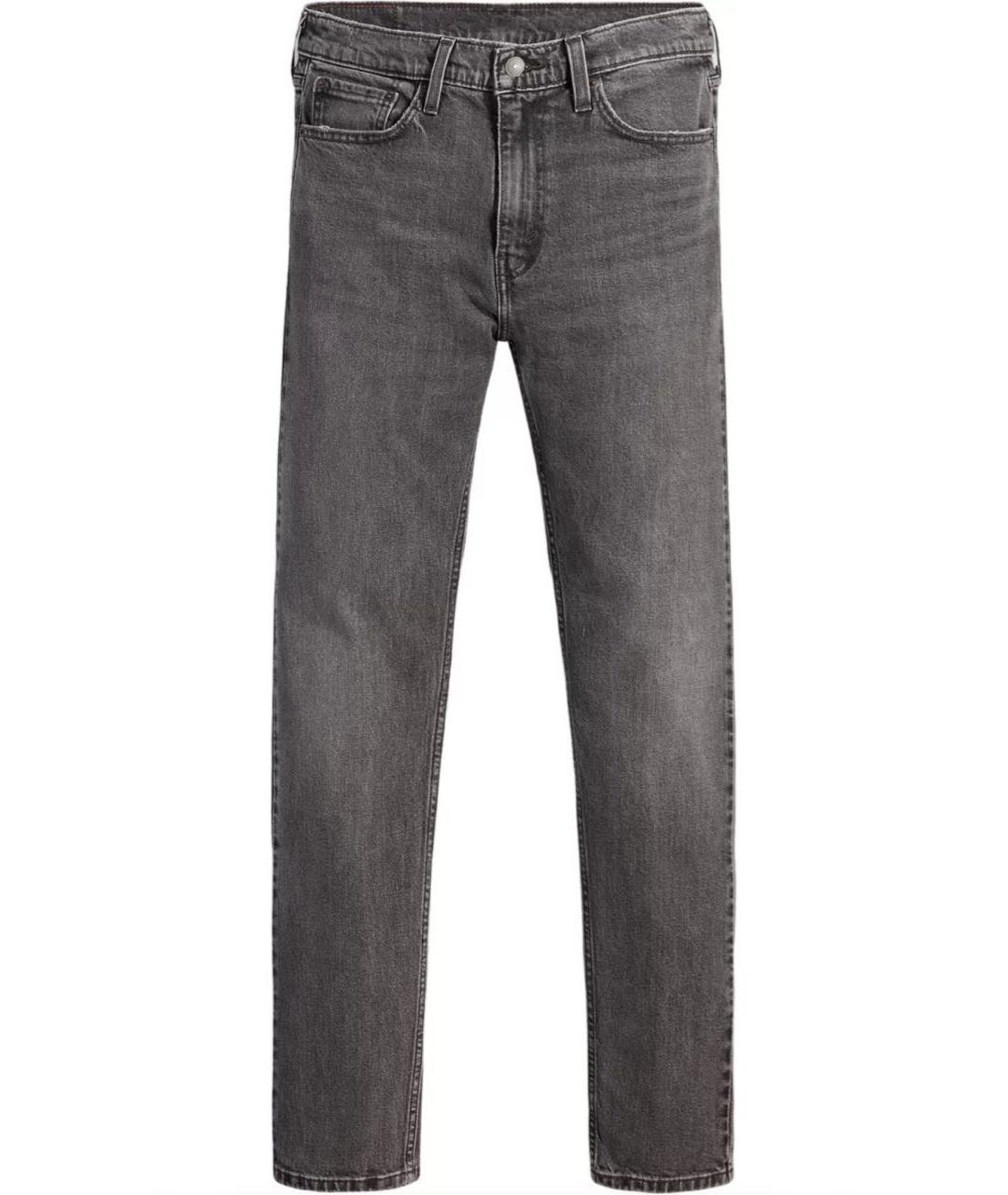 LEVI'S Серые хлопковые прямые джинсы, фото 1