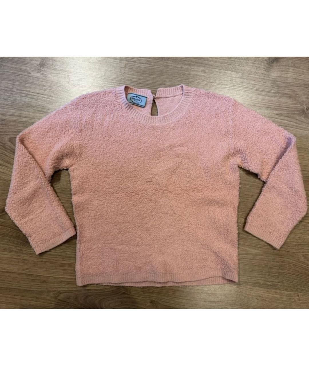 PRADA Розовый джемпер / свитер, фото 2