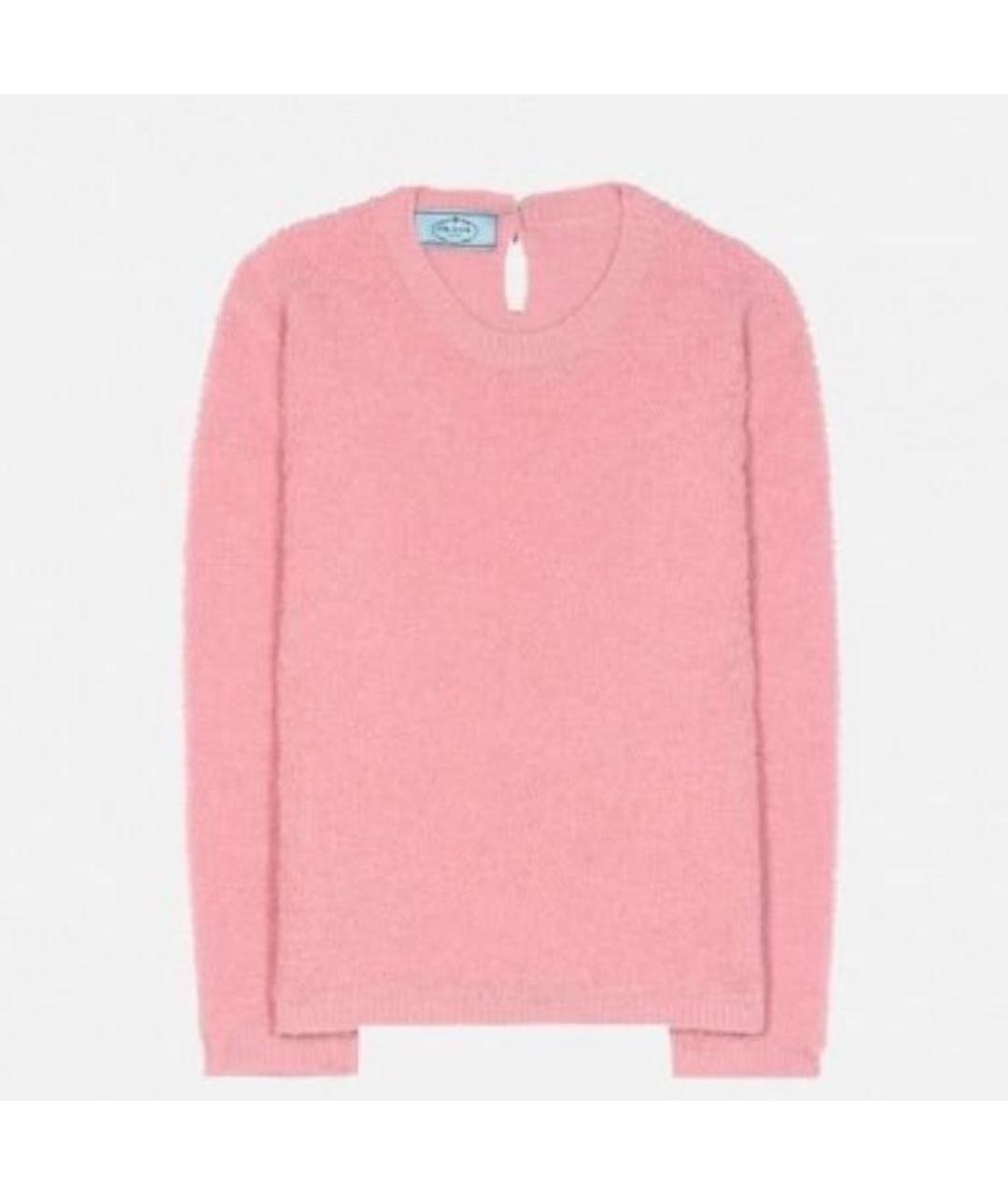 PRADA Розовый джемпер / свитер, фото 7
