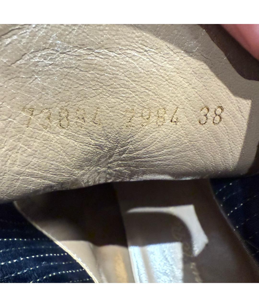 GIANVITO ROSSI Коричневые кожаные ботинки, фото 4