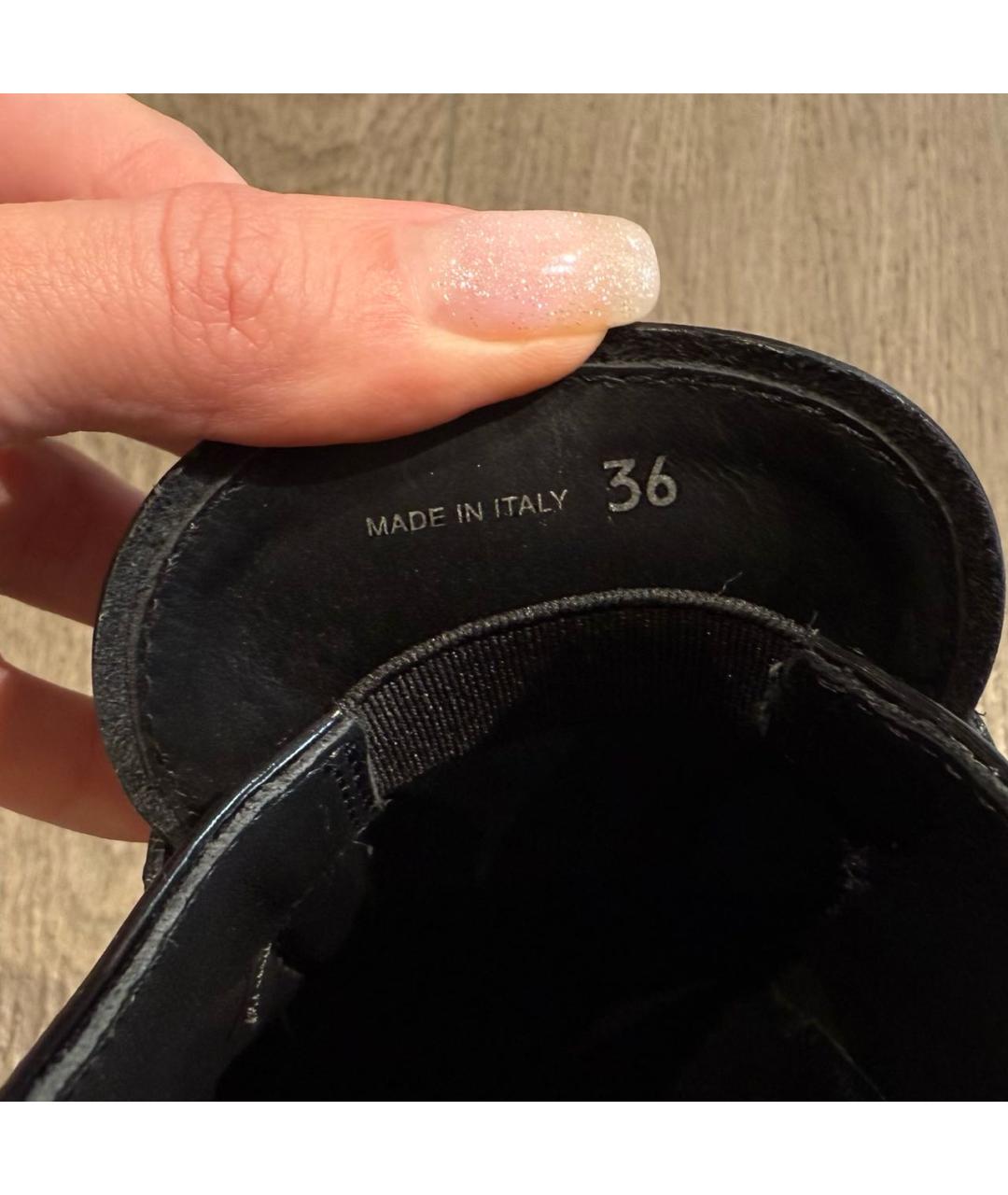 PRADA Черные кожаные лоферы, фото 7