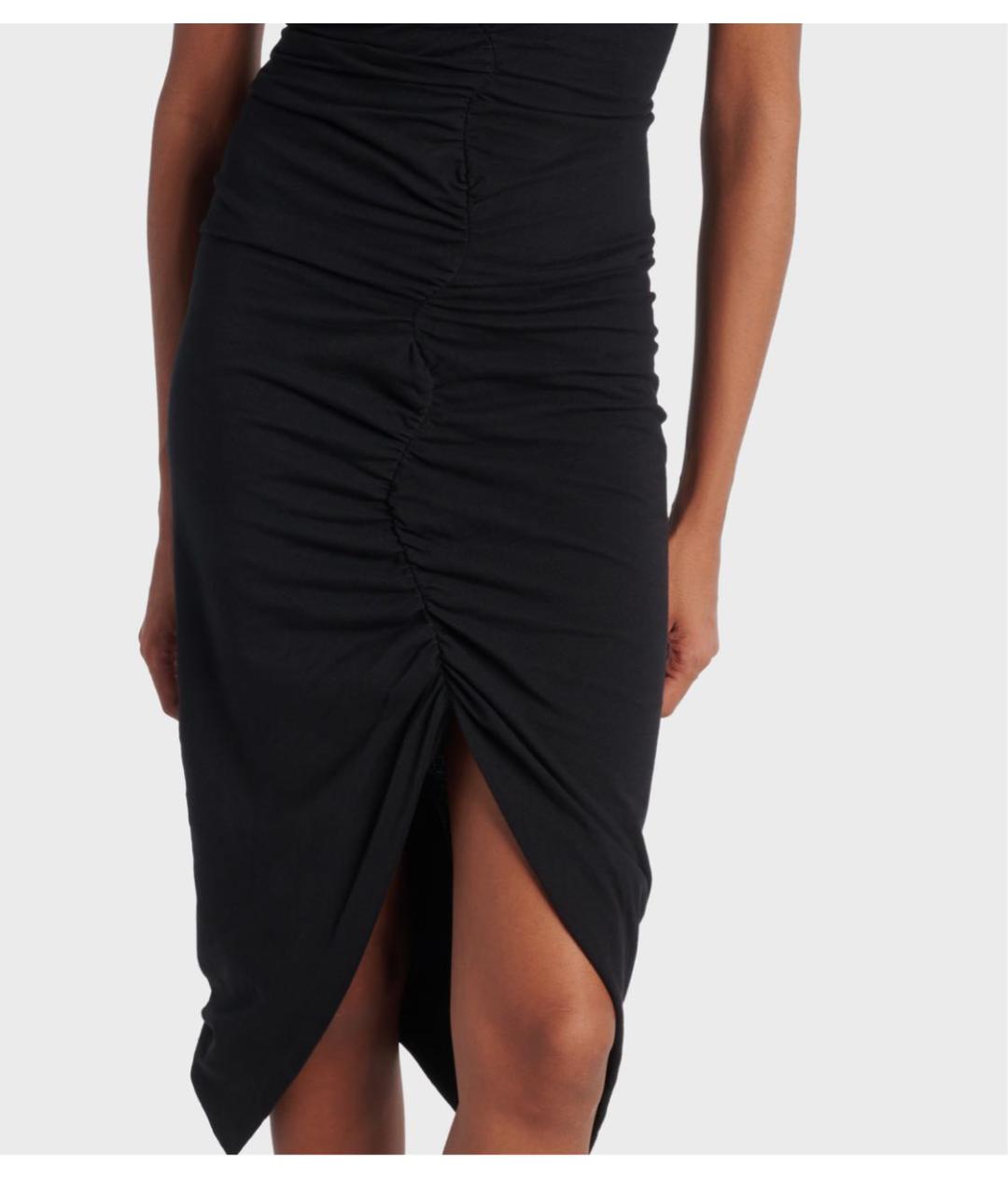 VIVIENNE WESTWOOD Черное хлопковое коктейльное платье, фото 4