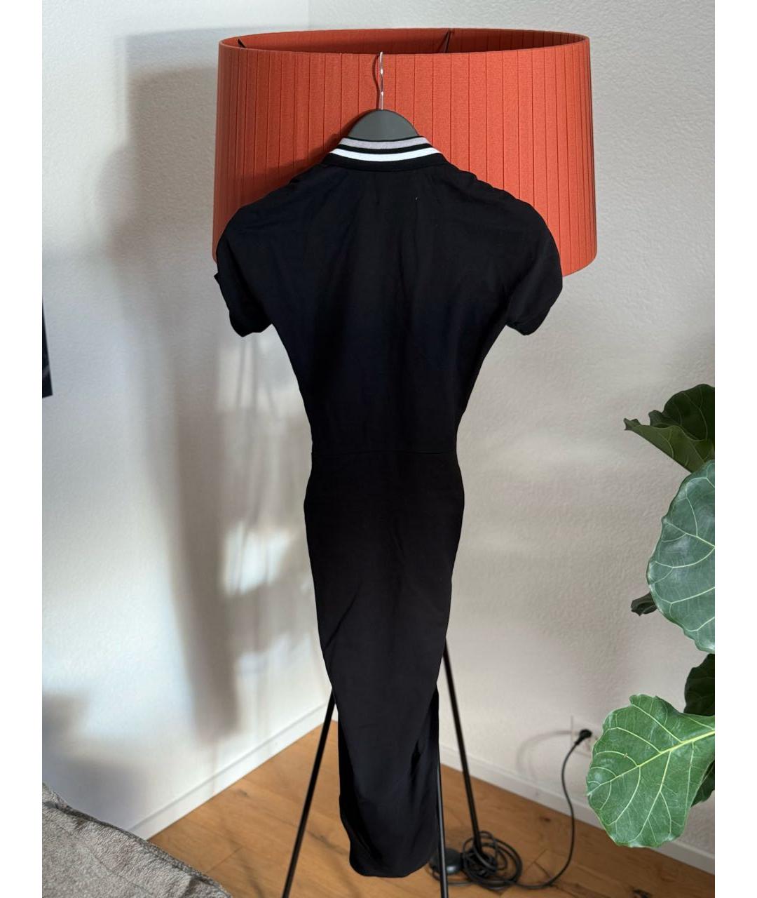 VIVIENNE WESTWOOD Черное хлопковое коктейльное платье, фото 2