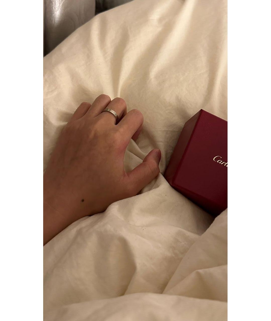 CARTIER Серебряное кольцо из белого золота, фото 3