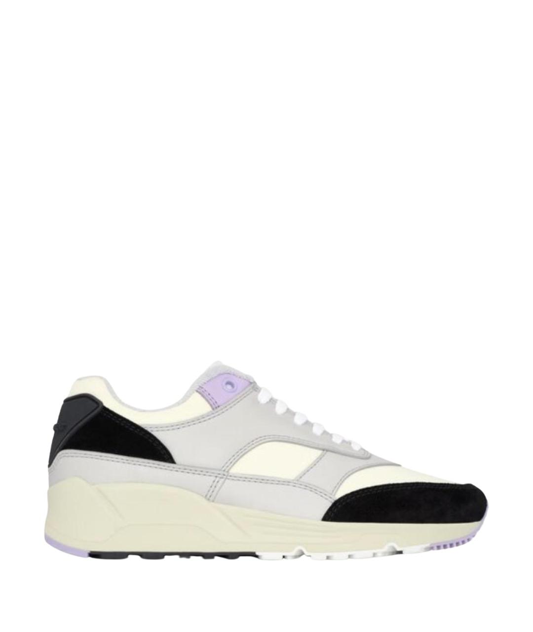 SAINT LAURENT Мульти текстильные низкие кроссовки / кеды, фото 1