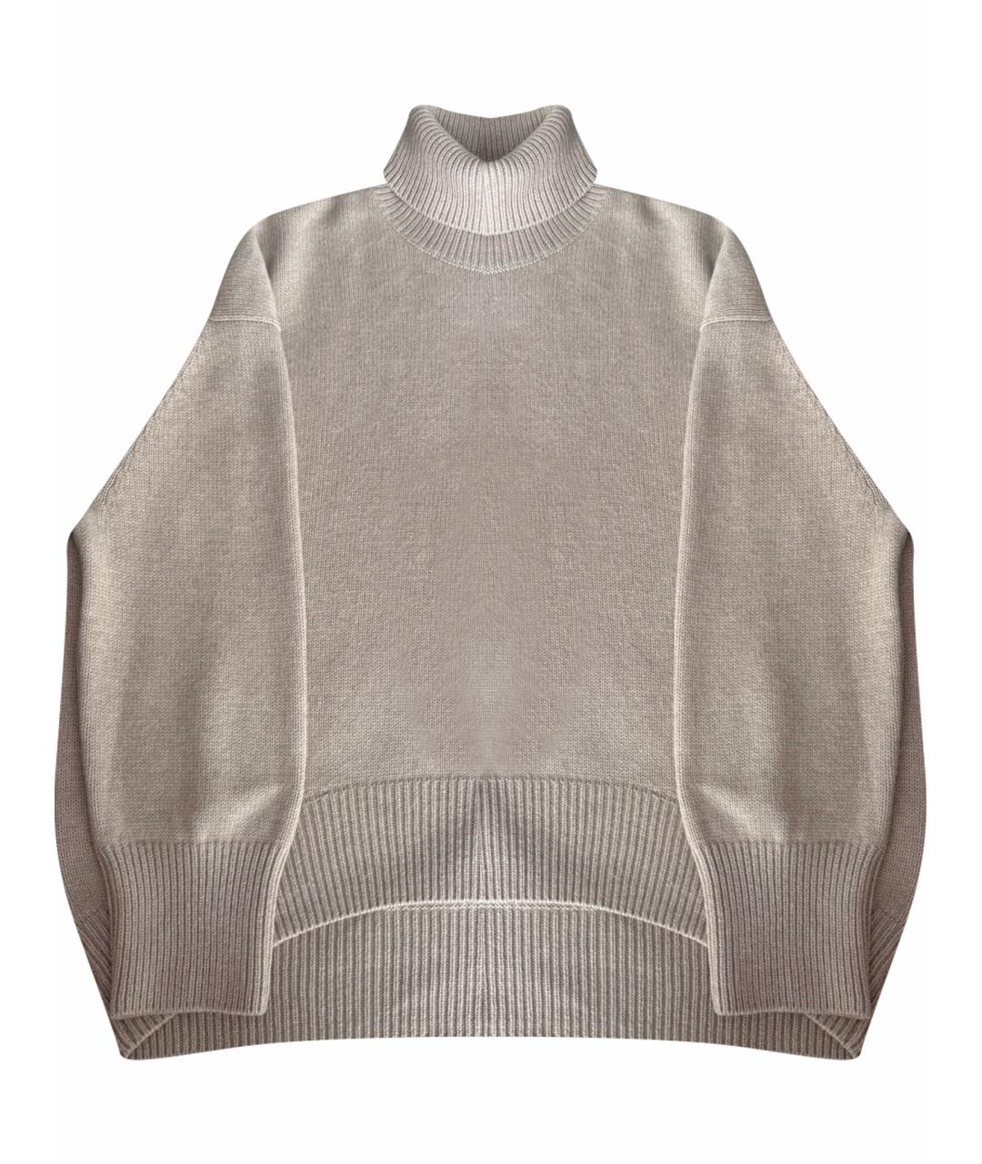 12 STOREEZ Бежевый кашемировый джемпер / свитер, фото 1