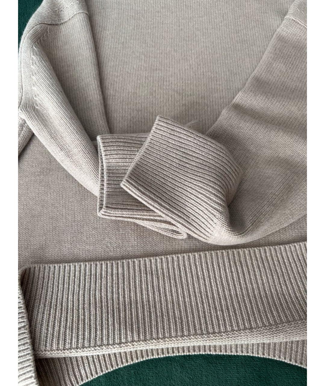 12 STOREEZ Бежевый кашемировый джемпер / свитер, фото 5