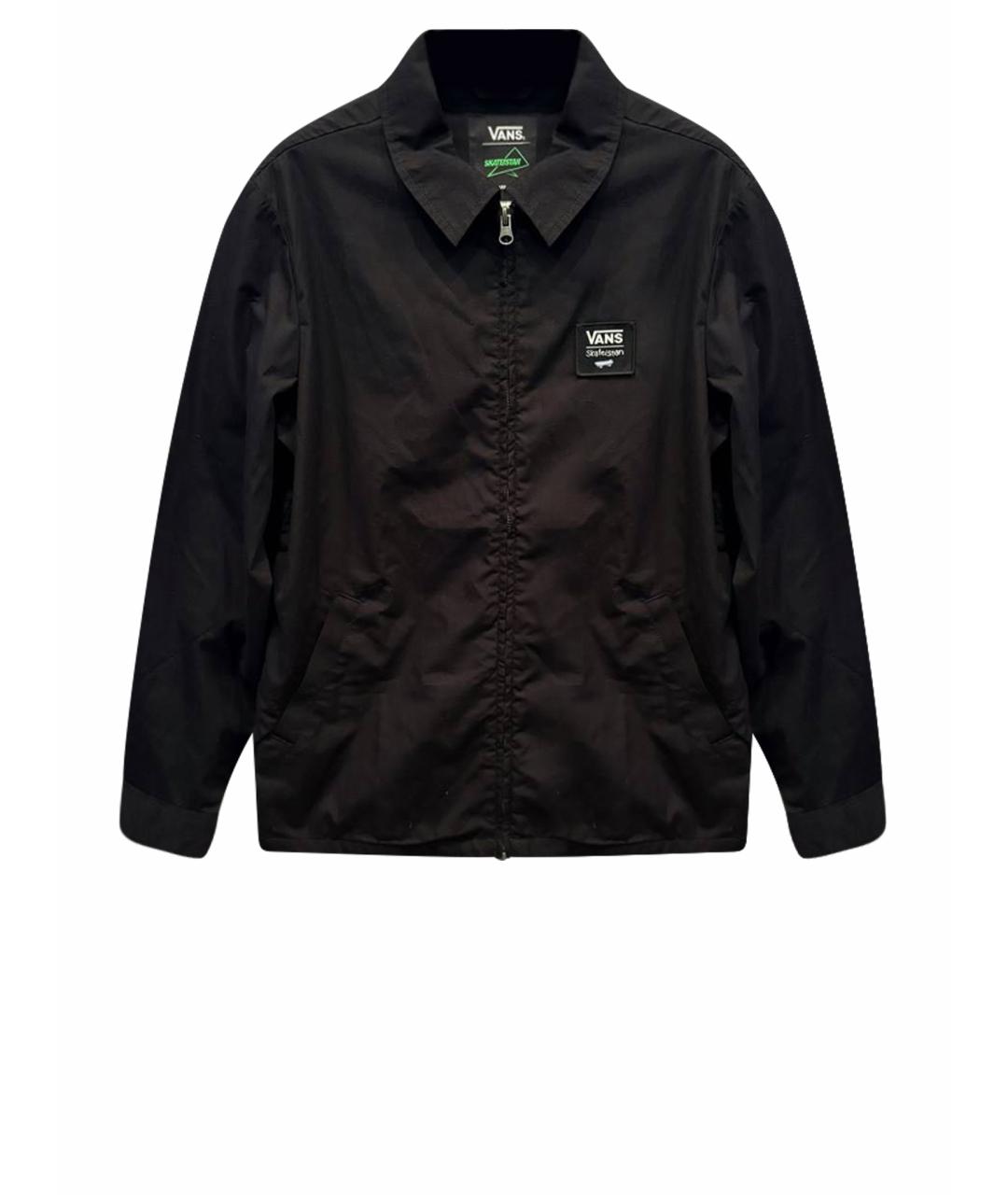 VANS Черная хлопковая куртка, фото 1