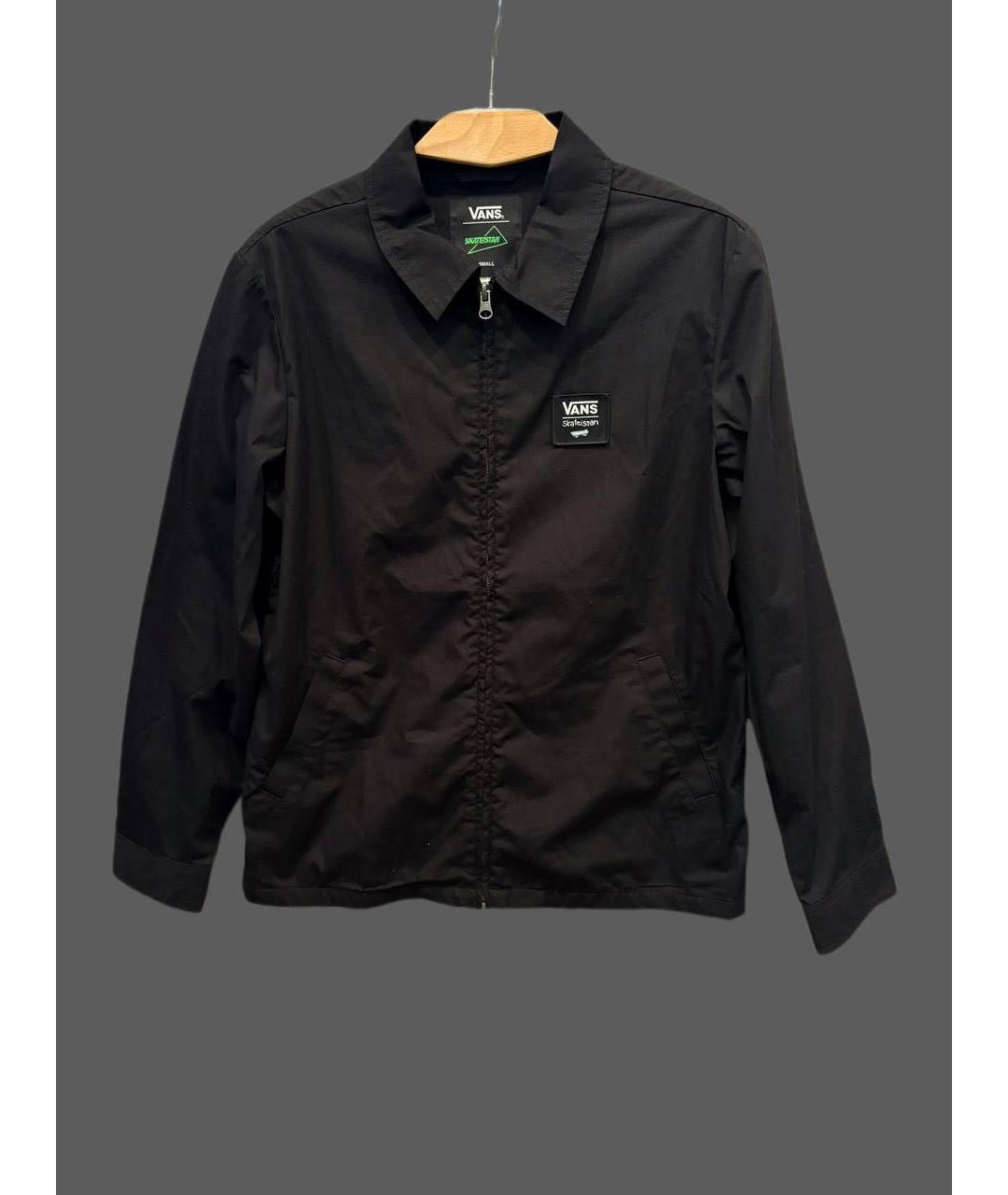 VANS Черная хлопковая куртка, фото 4