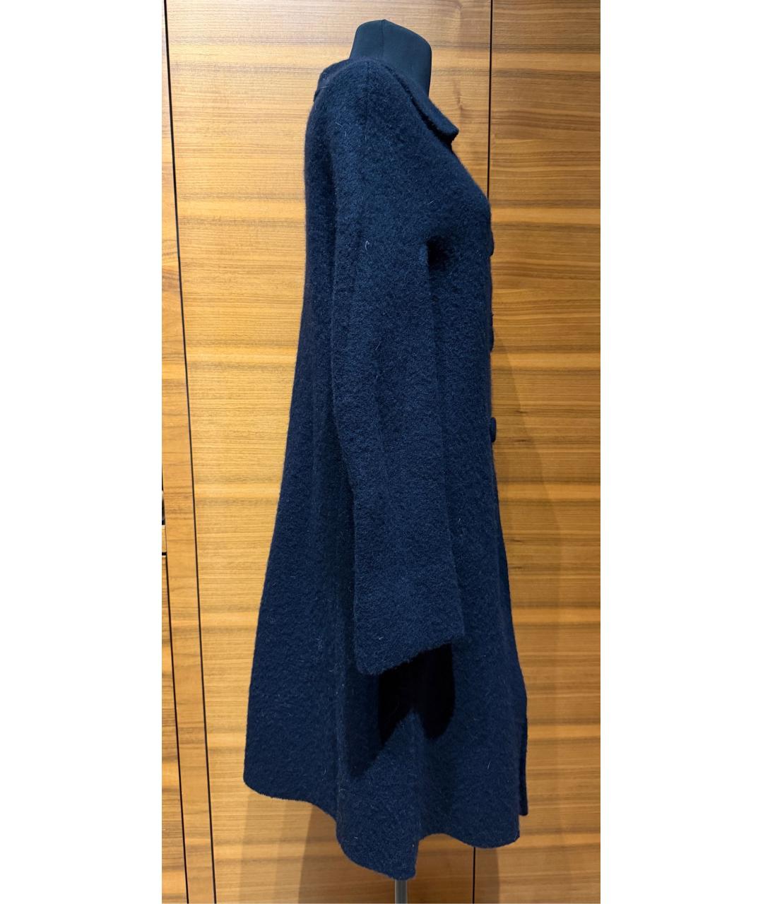 ROCHAS Черное шерстяное пальто, фото 7