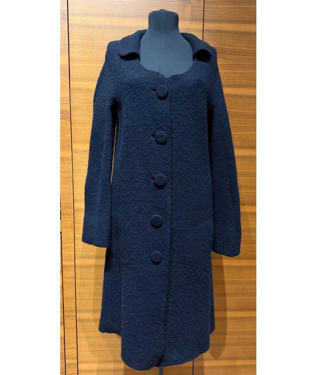 ROCHAS Черное шерстяное пальто, фото 9