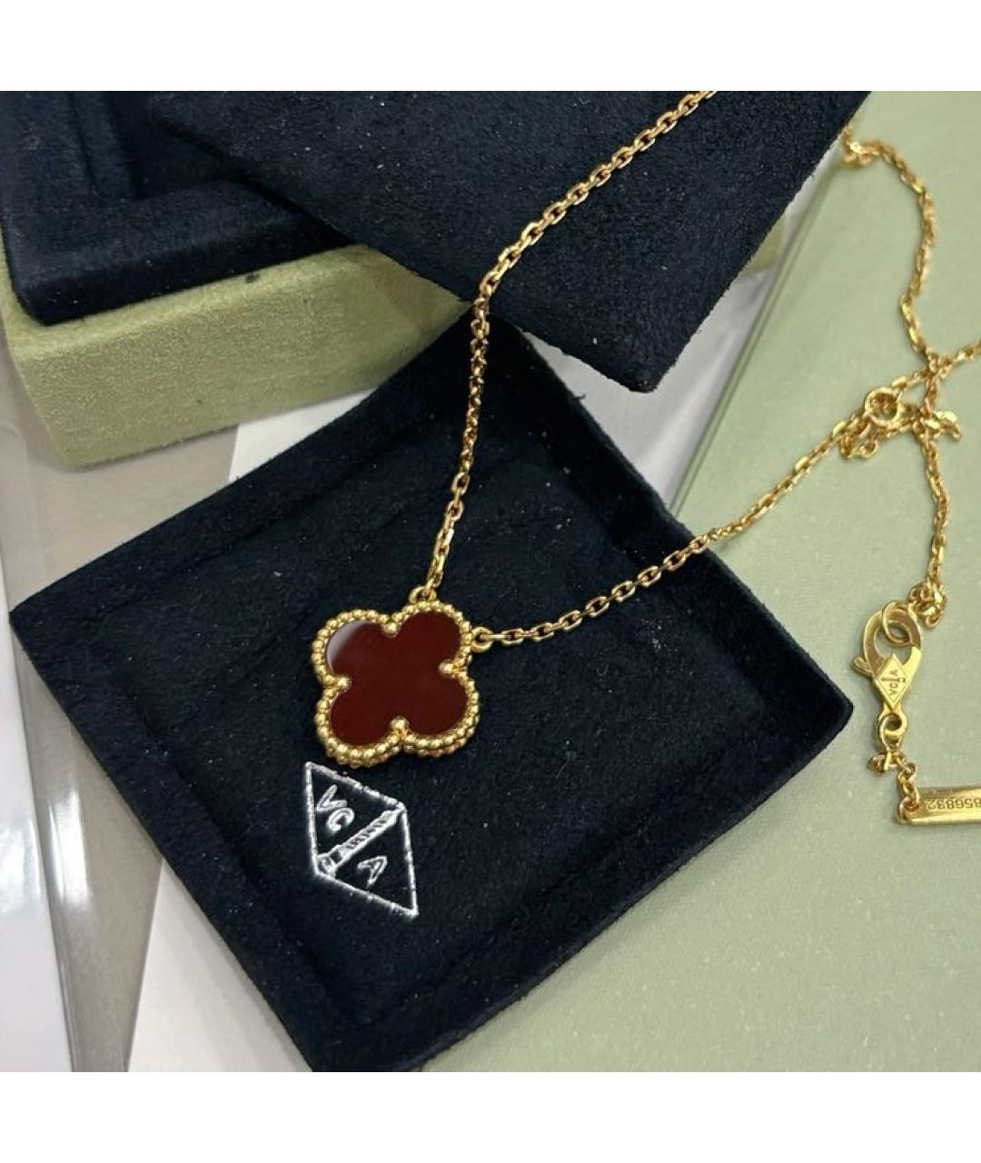 VAN CLEEF & ARPELS Красное колье из розового золота, фото 5