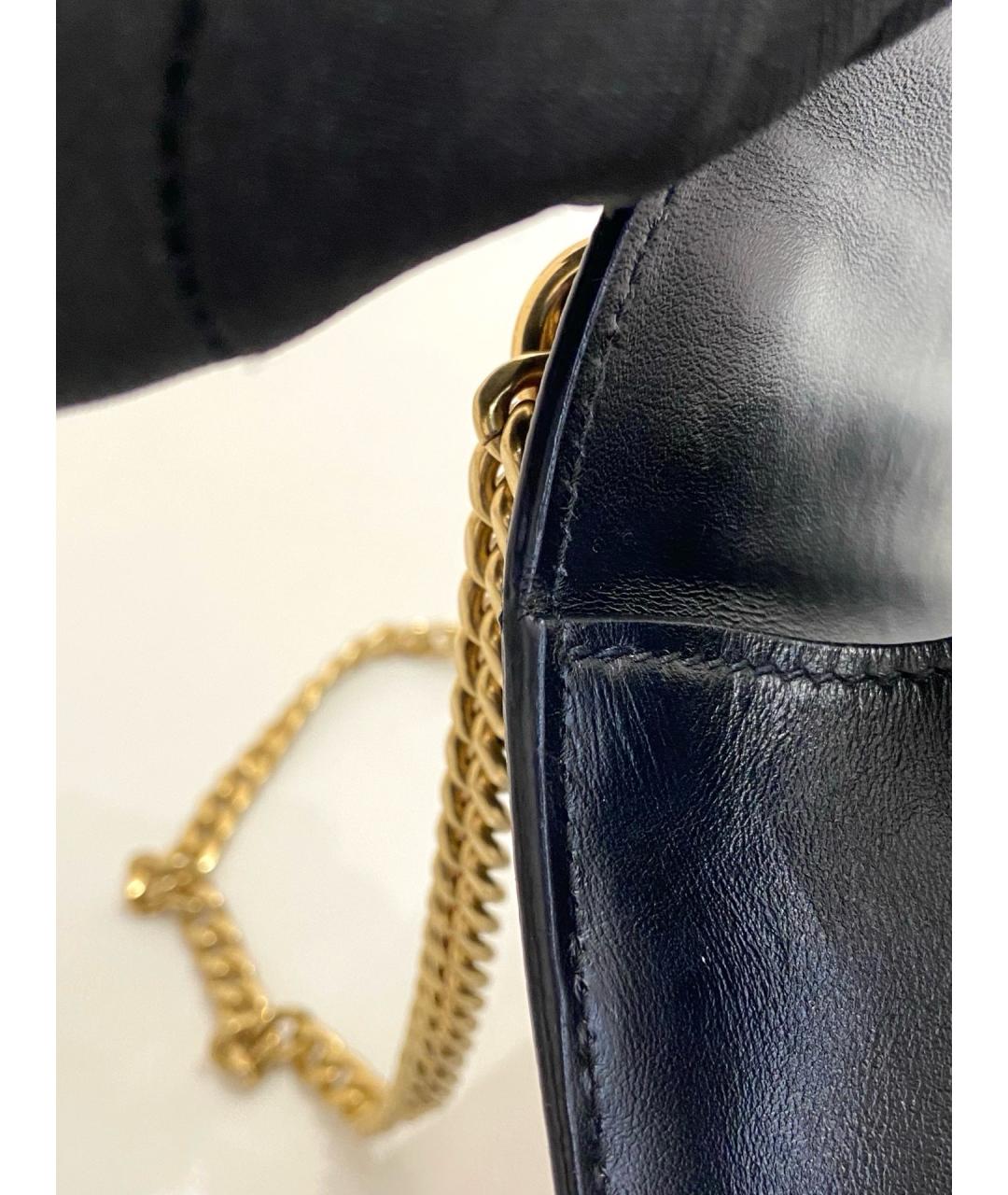 PRADA Черная кожаная сумка через плечо, фото 8