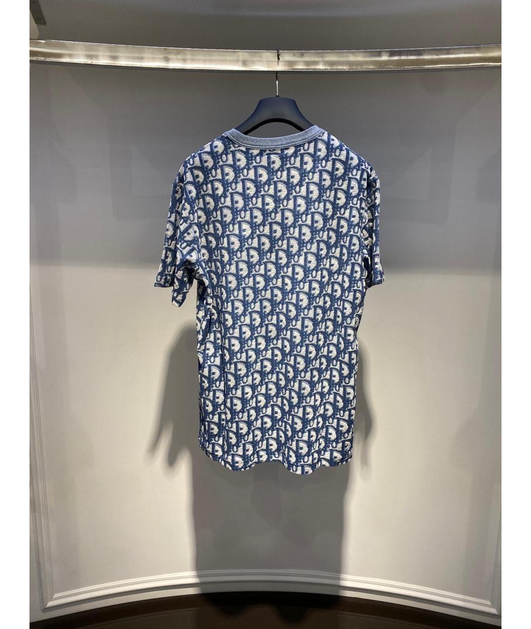 CHRISTIAN DIOR Мульти хлопковая футболка, фото 3