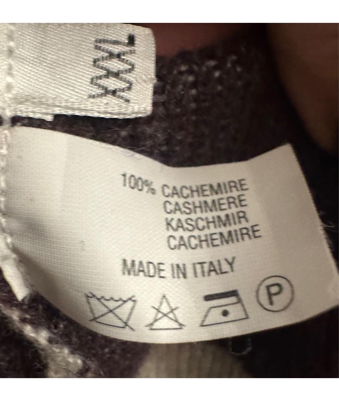 KITON Серый кашемировый кардиган, фото 4