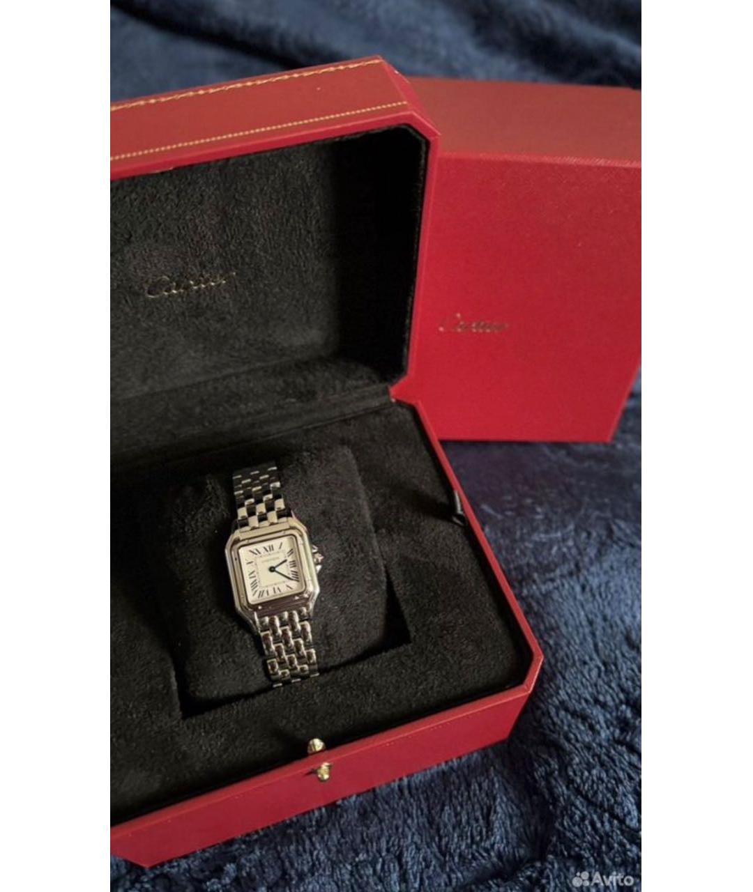 CARTIER Серебряные часы, фото 2