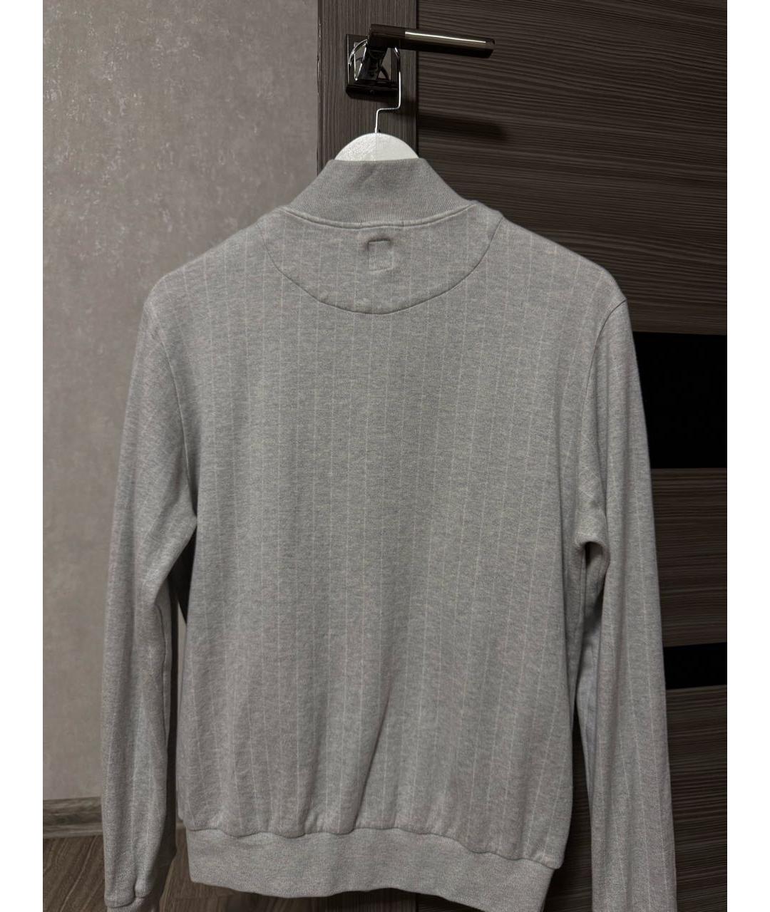 ELEVENTY Серый хлопковый кардиган, фото 3