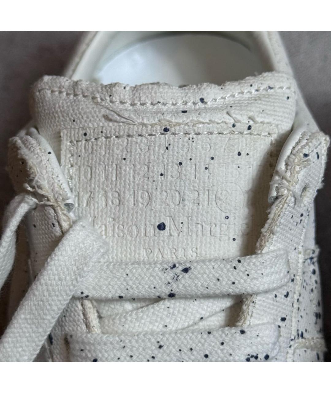 MAISON MARGIELA Белые кеды, фото 5